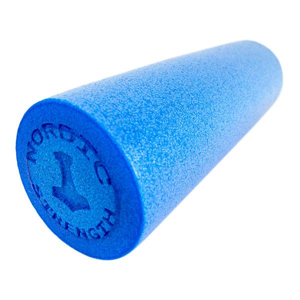 Foam roller - 45 cm - Glatt blå
